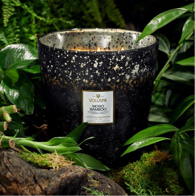 Voluspa Maxi bougie parfumée 5 mèches - Moso Bamboo