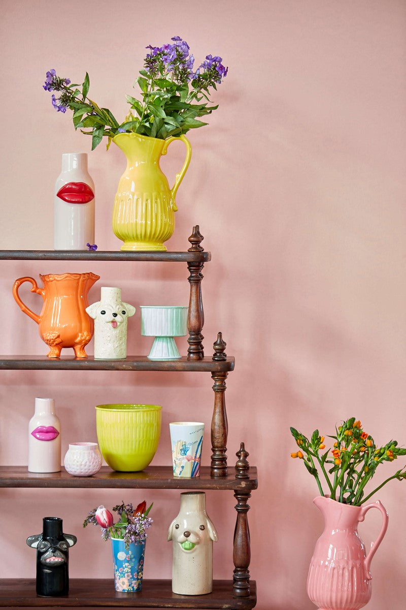 Vase bouche L et Rouge - Lipstick
