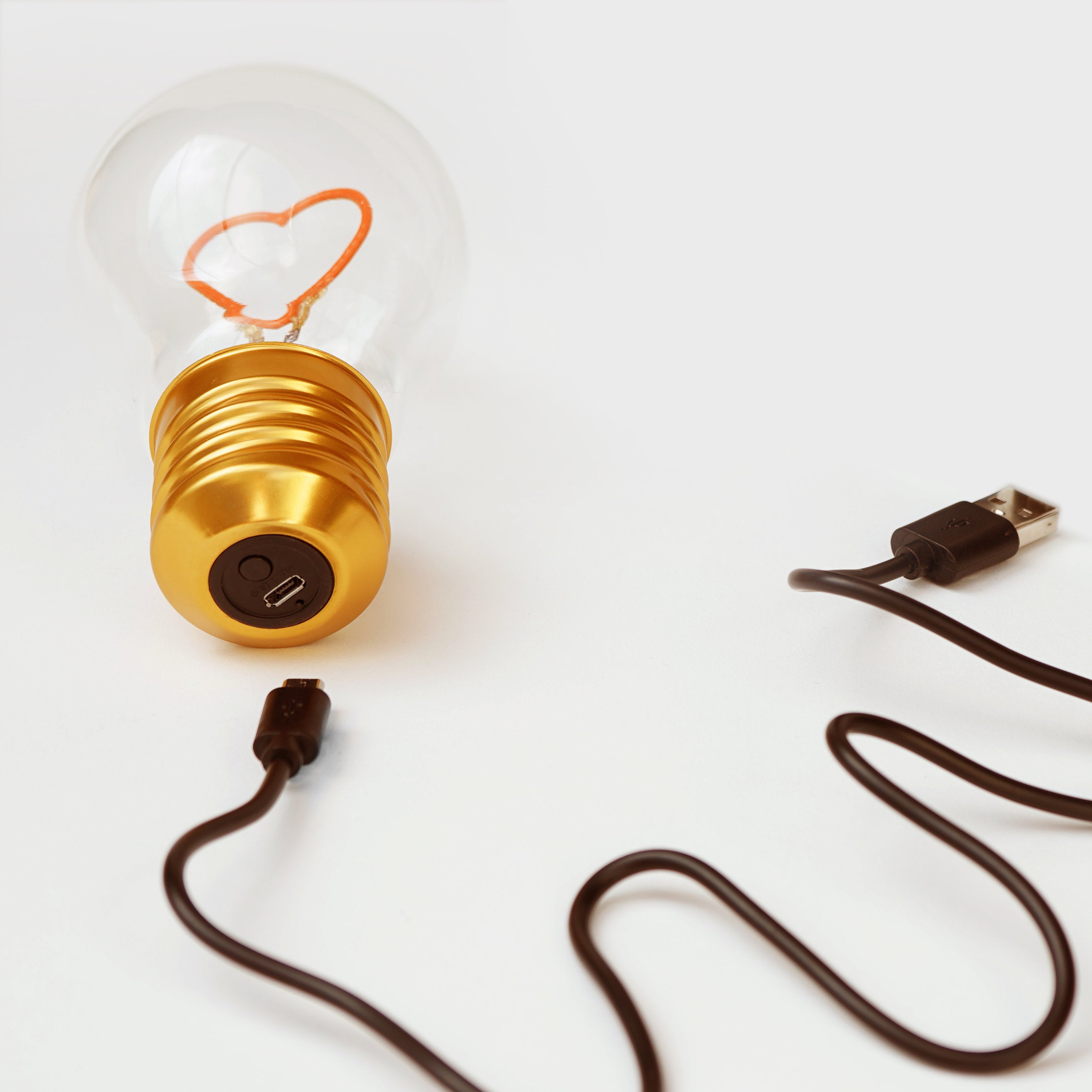 Ampoule sans fil - Coeur