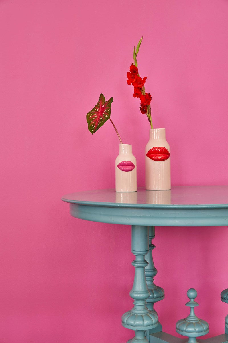 Vase bouche L et Rouge - Lipstick
