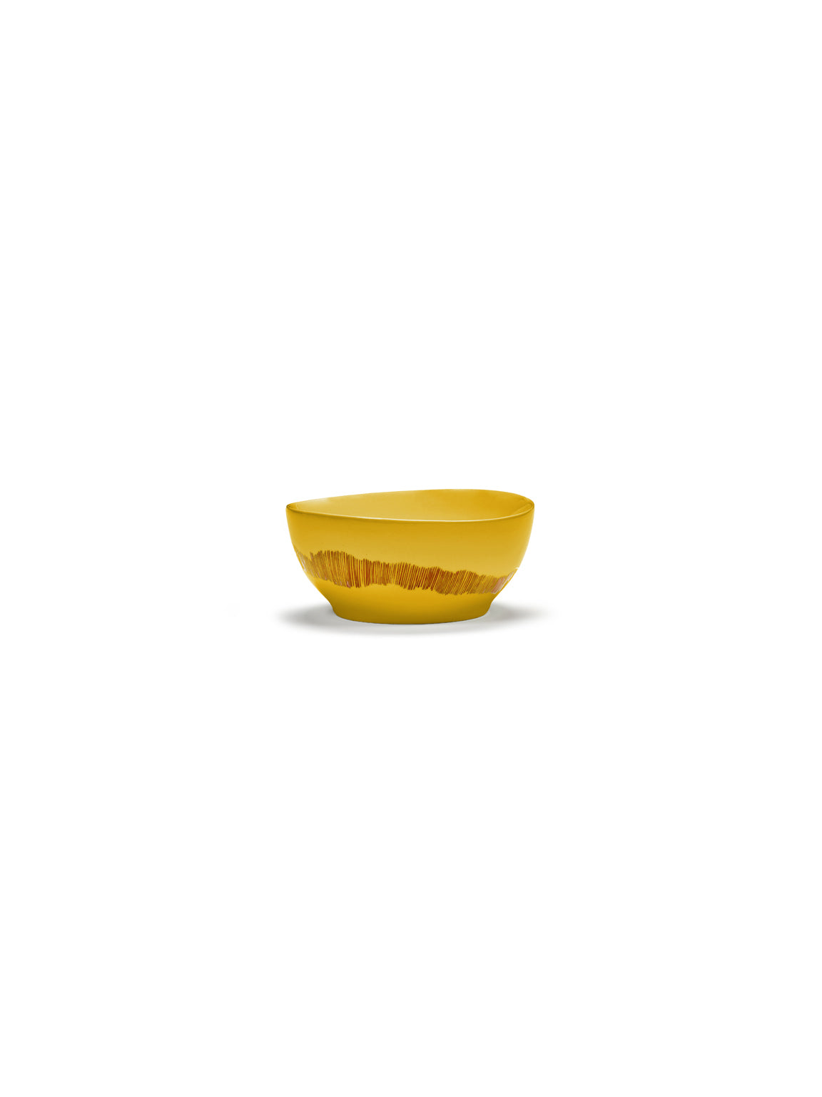 SERAX FEAST Bol yellow Swirl Ø 16 cm