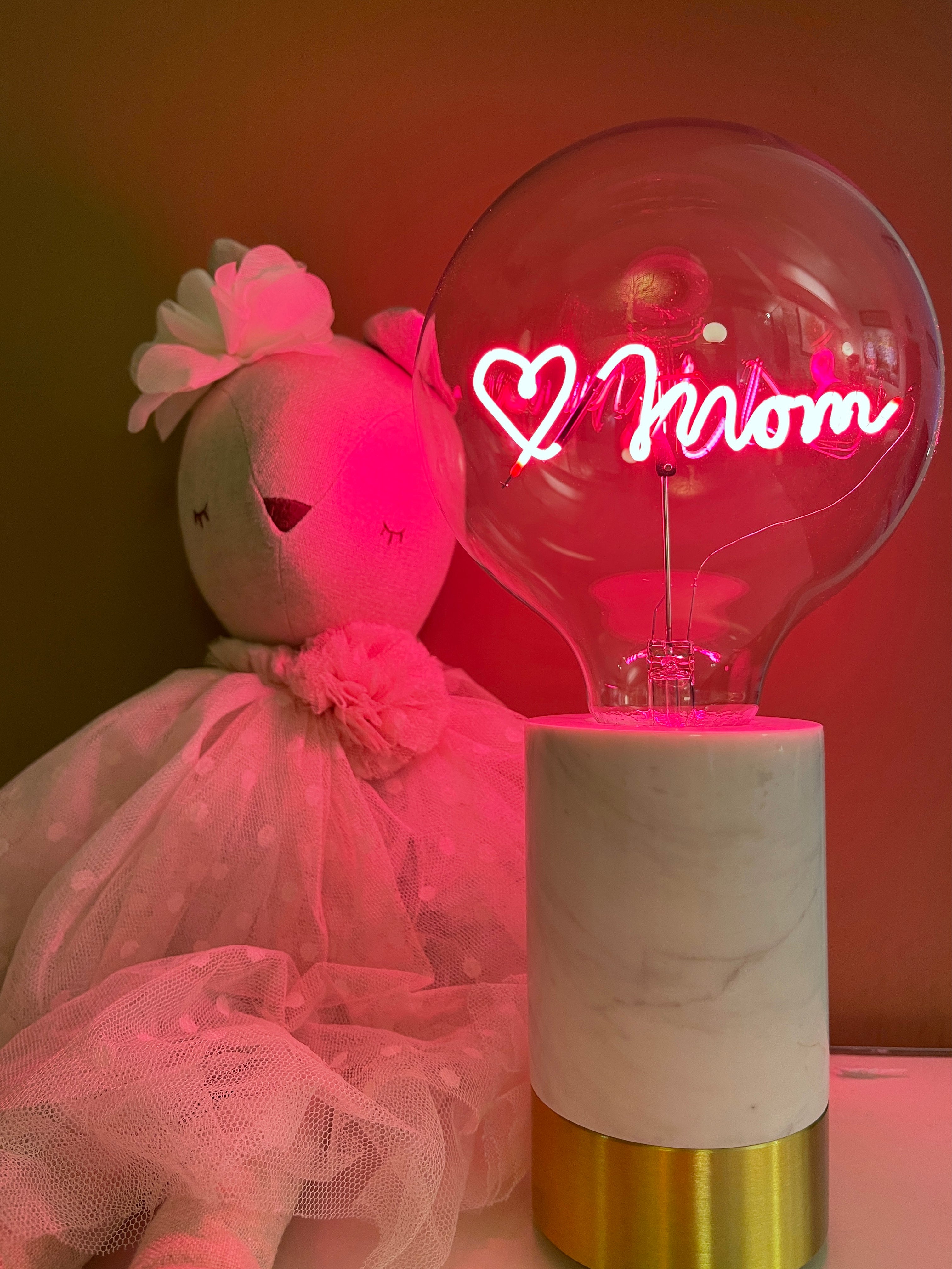 Ampoule Love Mom / H 17 cm