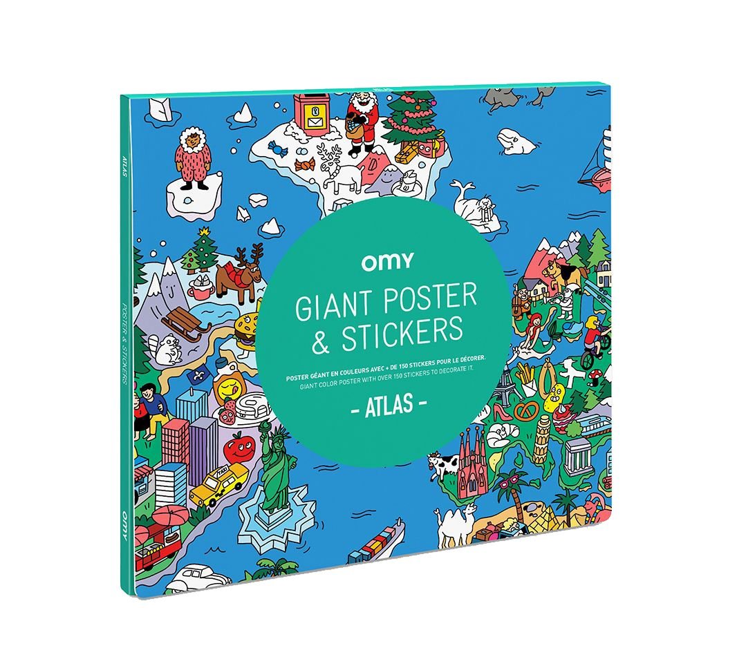 OMY Poster Stickers - France