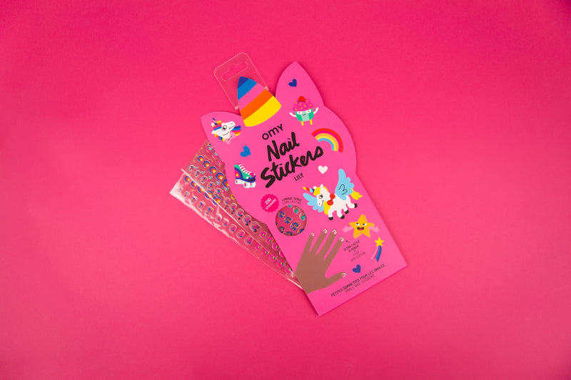 OMY Nails stickers - Lily la Licorne