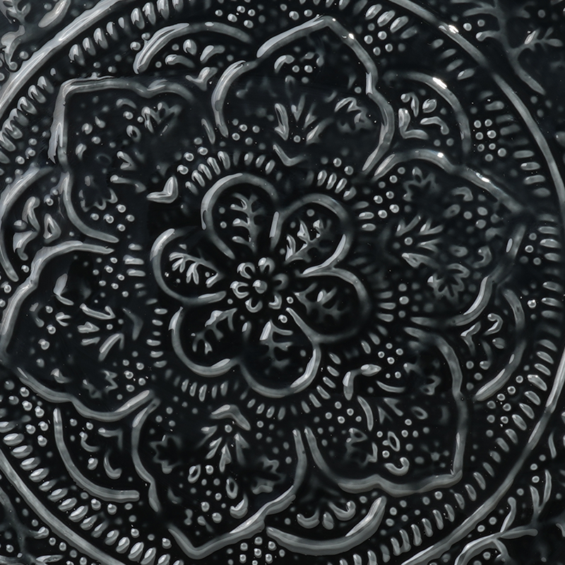 Plateau Berbère Ø 35 cm - noir