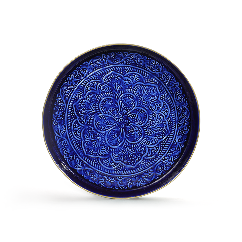 Plateau Berbère Ø 45 cm - majorelle