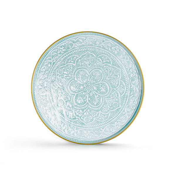 Plat Mural Berbère Marocain MorroKech - Décoration Bohème 45 Cm