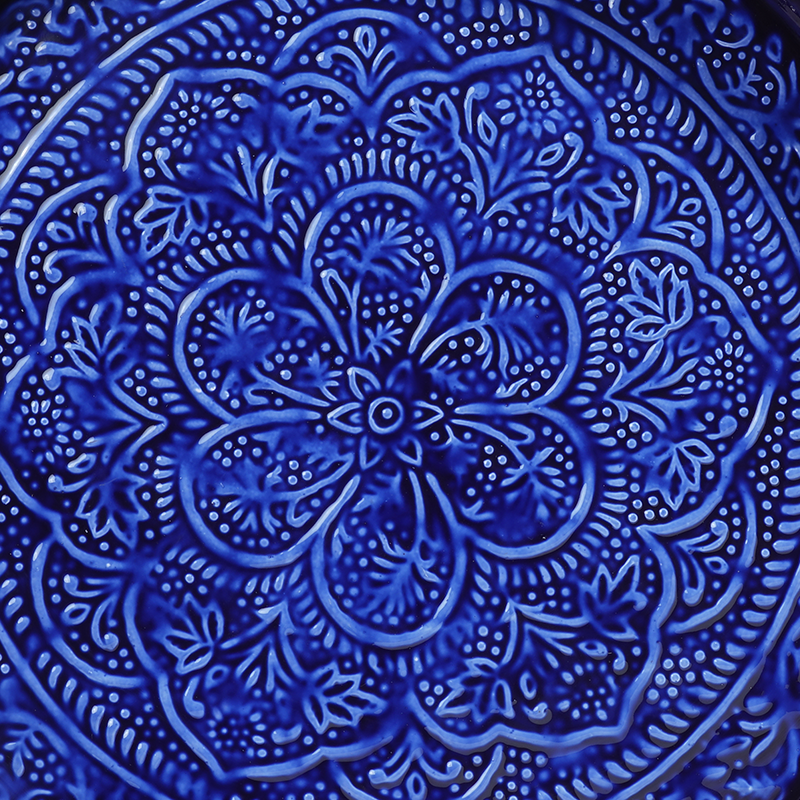 Plateau Berbère Ø 45 cm - majorelle