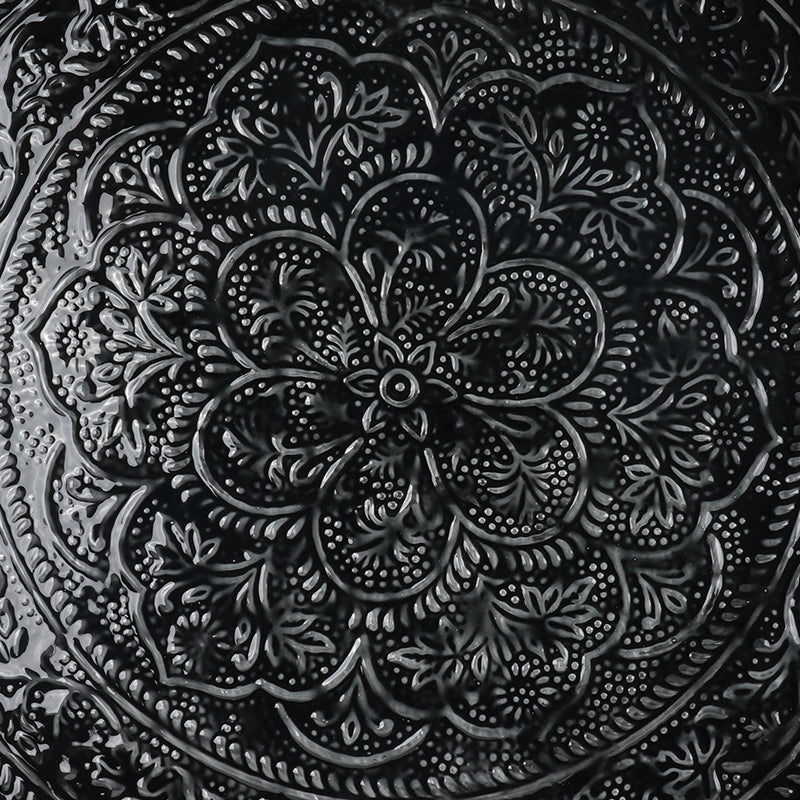 Plateau Berbère Ø 60 cm - noir