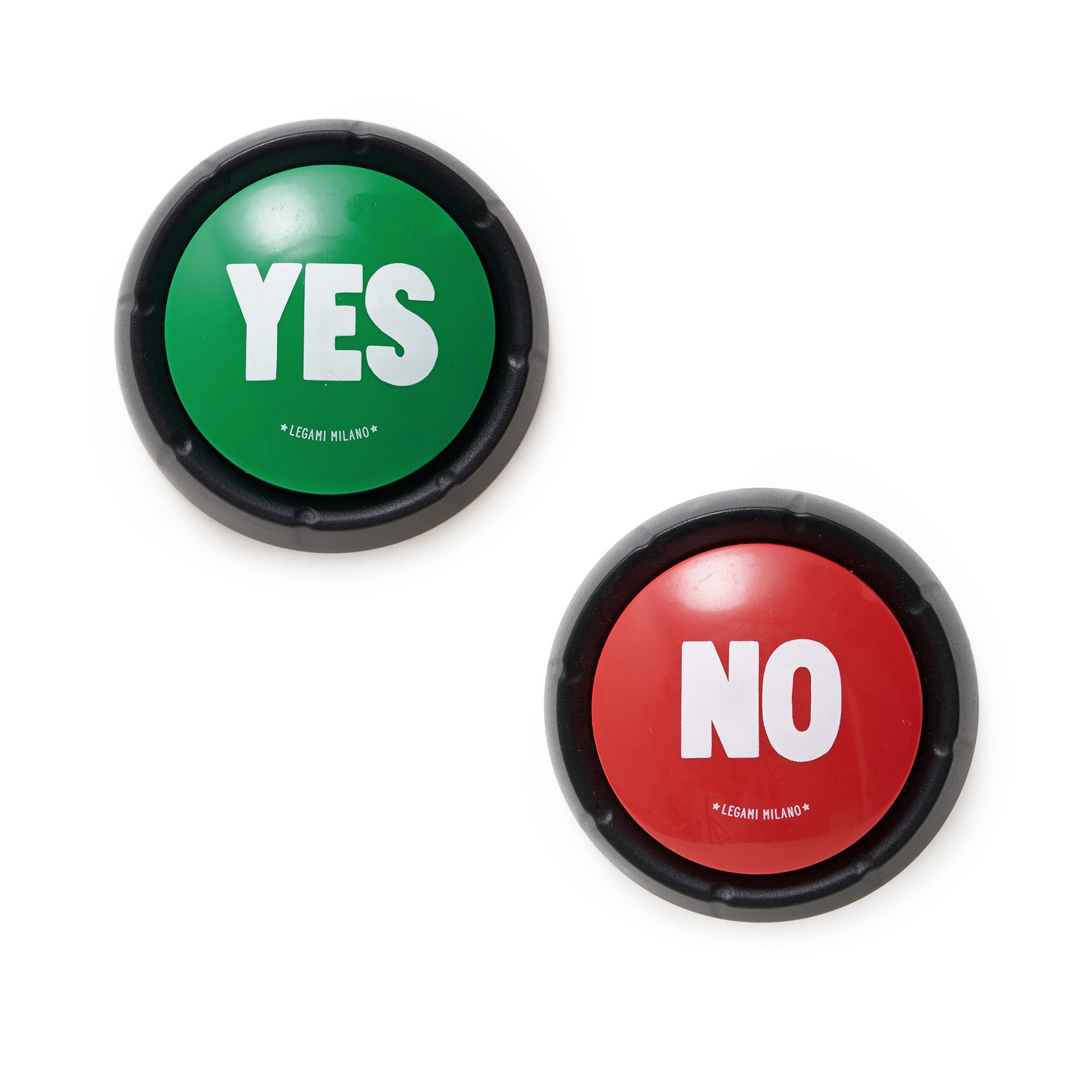 Set de deux boutons sonores - Yes or No
