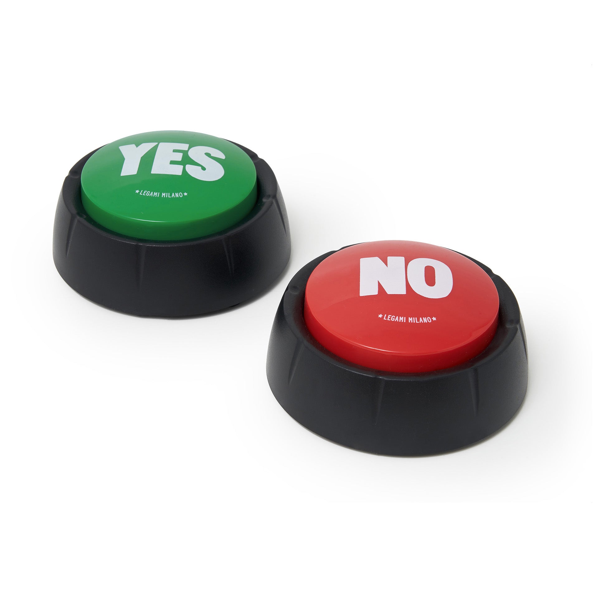 Set de deux boutons sonores - Yes or No