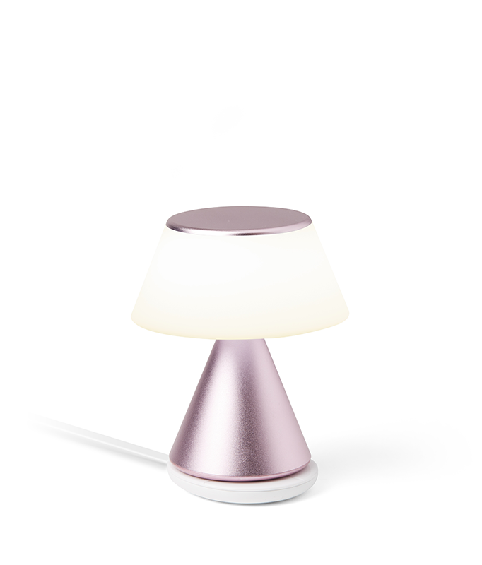 Lampe led portable Luma M 10.8 cm - rose