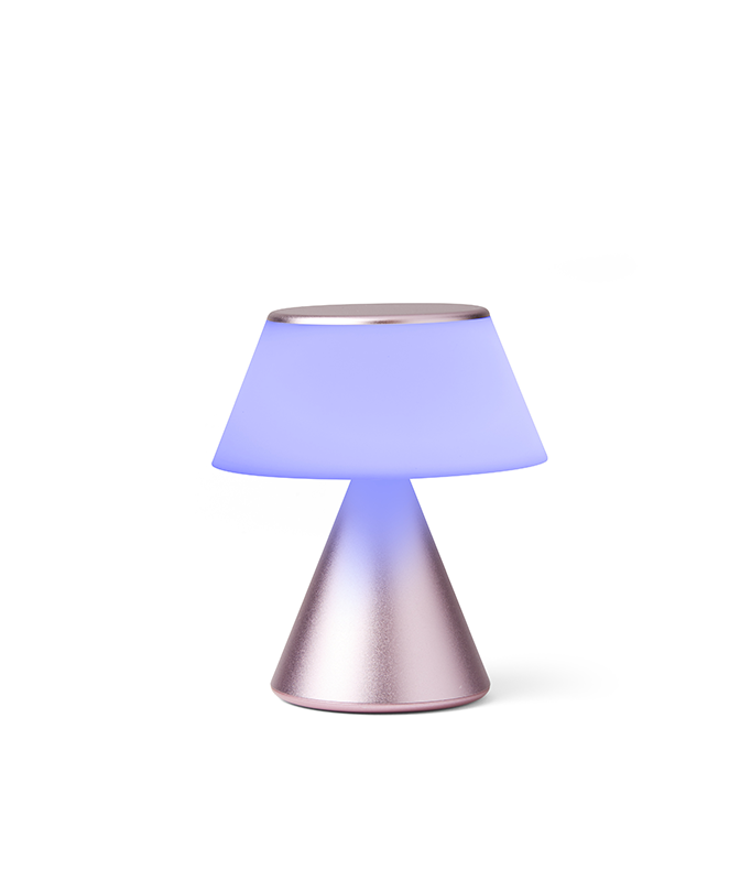 Lampe led portable Luma M 10.8 cm - rose