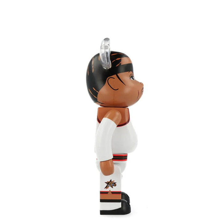 Artoyz Bearbrick 400% + 100% Allen Iverson – Bathroom Graffiti