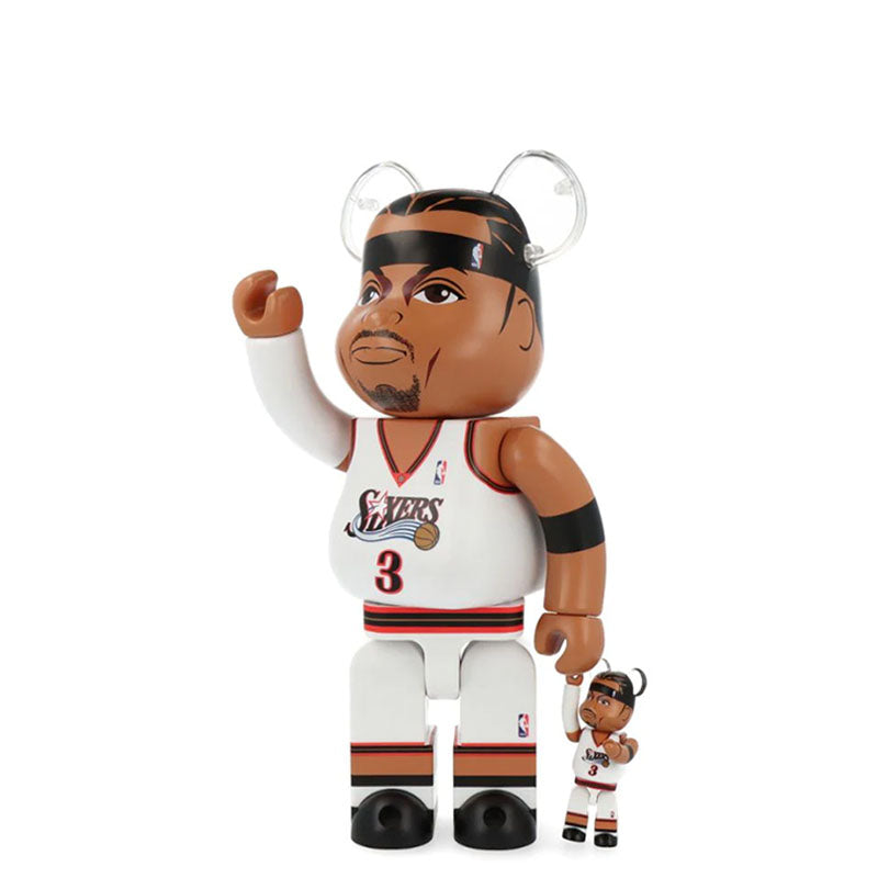 Artoyz Bearbrick 400% + 100% Allen Iverson