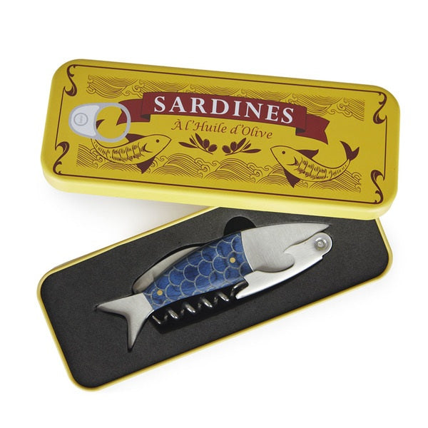 Tire-bouchon sardines