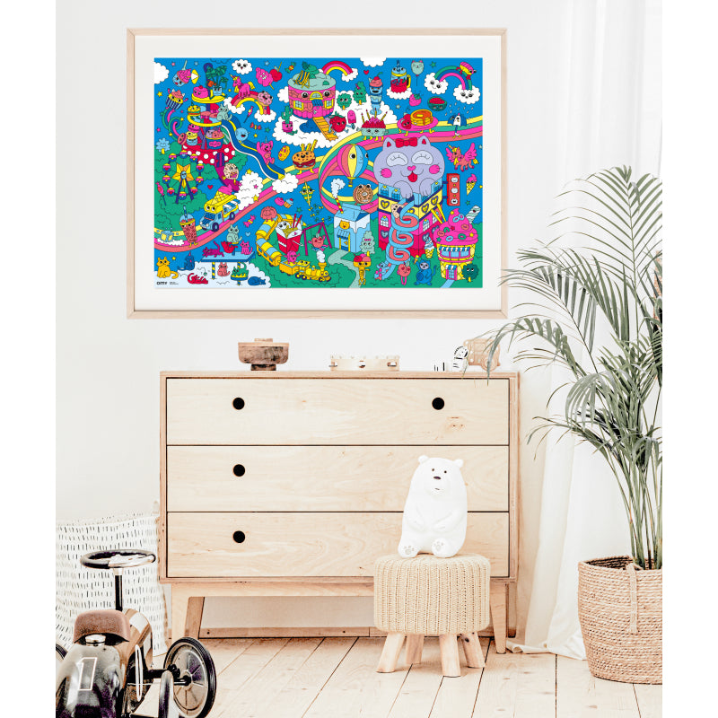 OMY Poster stickers - Kawaï