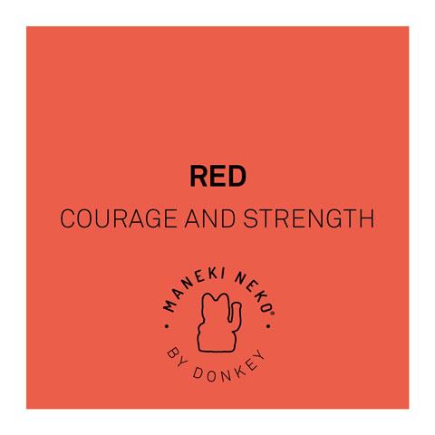 Lucky Cat - rouge