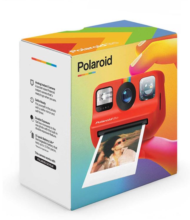 Appareil photo instantané Polaroid GO - Rouge